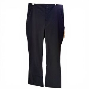 Eddie Bauer Wmns Black NWT Alpenglow High Rise Fleece Lined Snow Pants Tall XL